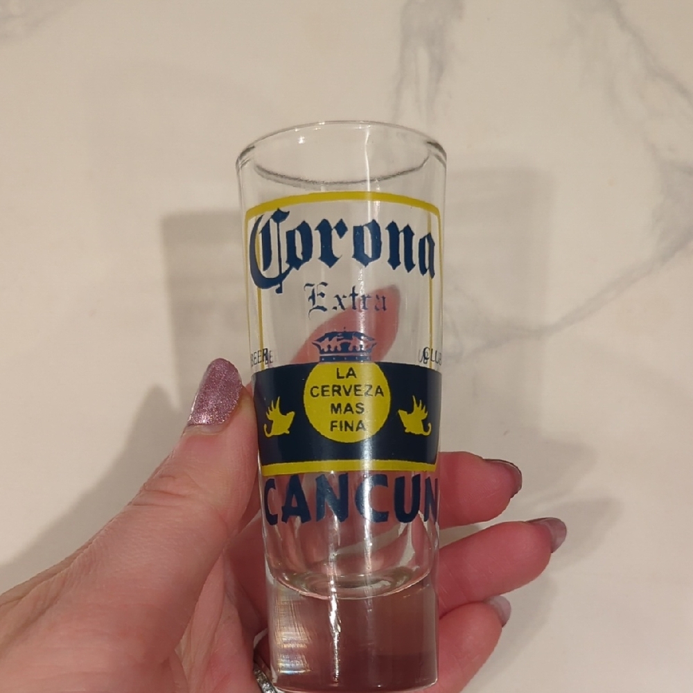 Corona Souvenir Extra Shot Glass - Clear